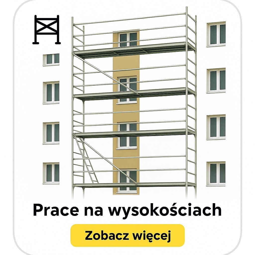 Prace na wysokościach – wynajem Sierpc