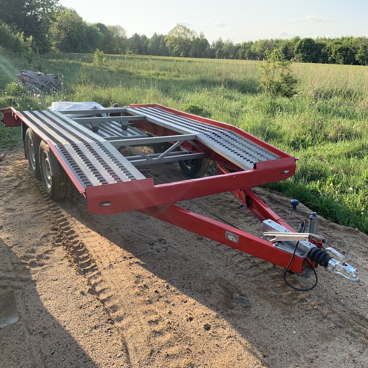 Laweta 4 m – widok boczny, Sierpc