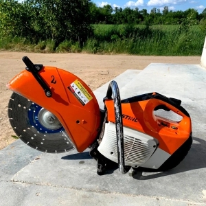 Przecinarka do betonu STIHL TS420 w wypożyczalni sprzętu budowlanego Sierpc