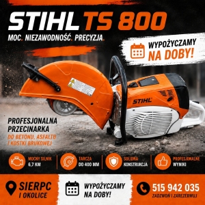 sprzęt budowlany Sierpc