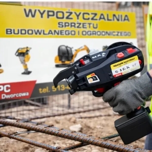 Automatyczna wiązarka do zbrojenia MAX RB398S TwinTier – wynajem sprzętu budowlanego w Sierpcu