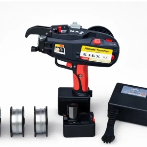 Wiązarka do zbrojeń MAX RB398S TwinTier zestaw z drutem i ładowarką – wynajem sprzętu budowlanego Sierpc Dworcowa