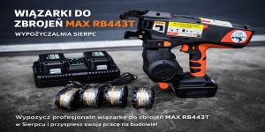 Profesjonalna wiązarka zbrojeniowa do betonu wynajem Sierpc