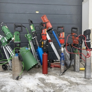 Wiertnice diamentowe do betonu – wypożyczalnia sprzętu