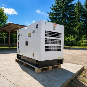 Agregat prądotwórczy 25 kW – wyciszona obudowa
