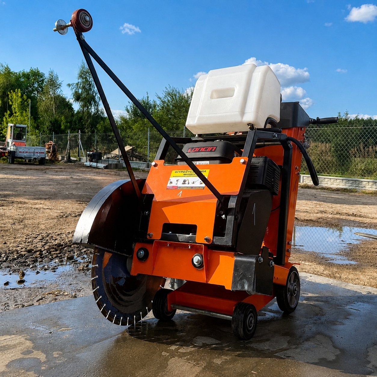 Wynajem piły do betonu z tarczą 500 mm – Sierpc